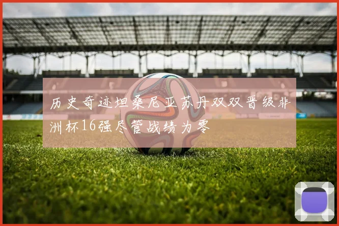历史奇迹坦桑尼亚苏丹双双晋级非洲杯16强尽管战绩为零