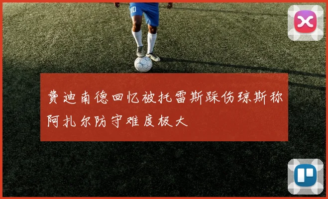 费迪南德回忆被托雷斯踩伤琼斯称阿扎尔防守难度极大